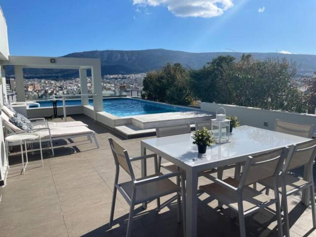 Appartement Athens Lycabettus Hill Penthouse, Private Roof Garden & Pool Extérieur photo