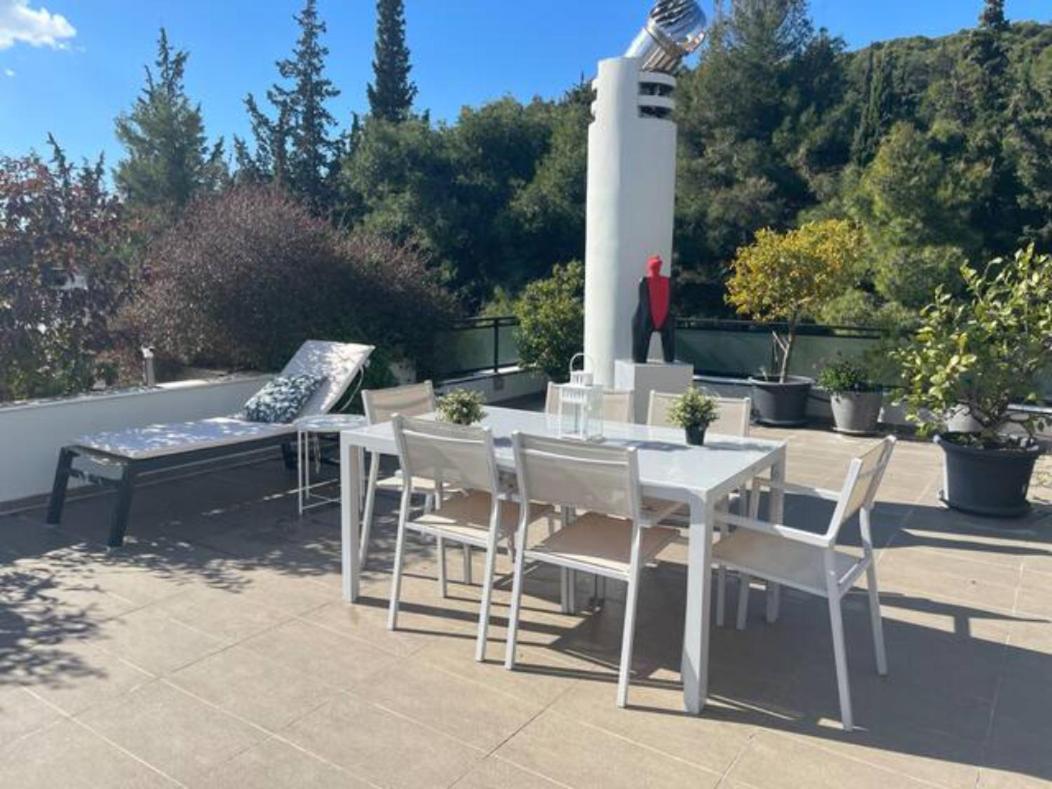 Appartement Athens Lycabettus Hill Penthouse, Private Roof Garden & Pool Extérieur photo