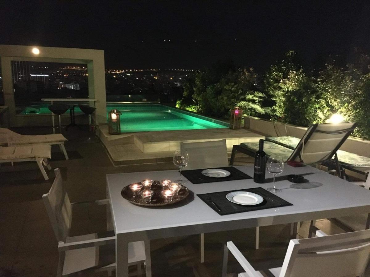 Appartement Athens Lycabettus Hill Penthouse, Private Roof Garden & Pool Extérieur photo