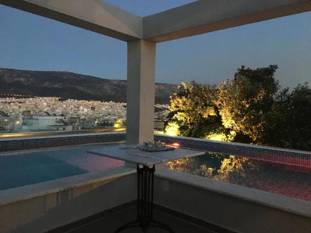 Appartement Athens Lycabettus Hill Penthouse, Private Roof Garden & Pool Extérieur photo